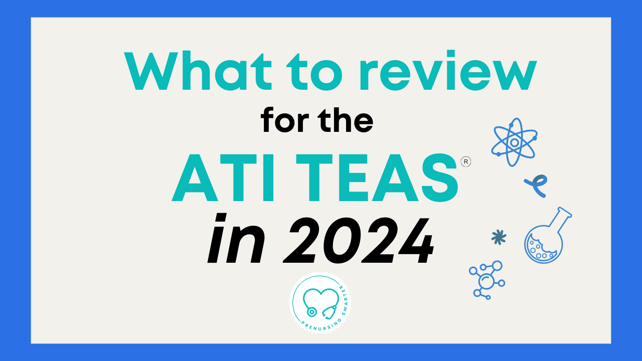 ATI TEAS 7 in 2024 Prenursing Smarter